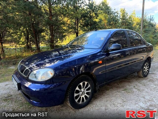 Синий Дэу Сенс, объемом двигателя 1.3 л и пробегом 187 тыс. км за 1750 $, фото 1 на Automoto.ua