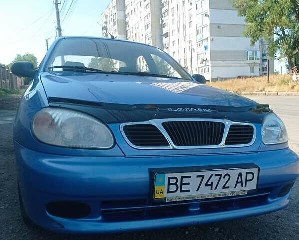 Синий Дэу Сенс, объемом двигателя 1.3 л и пробегом 106 тыс. км за 2400 $, фото 1 на Automoto.ua