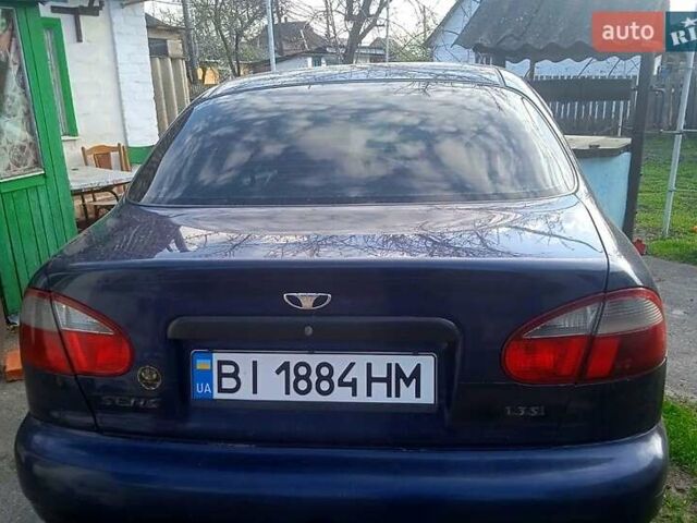 Синий Дэу Сенс, объемом двигателя 1.3 л и пробегом 120 тыс. км за 1800 $, фото 1 на Automoto.ua