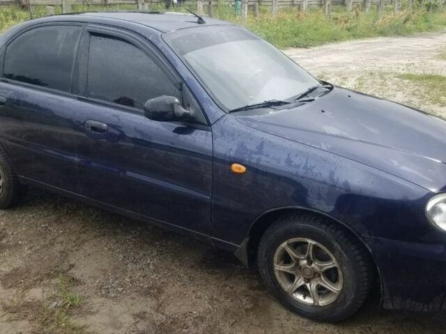 Синий Дэу Сенс, объемом двигателя 1.5 л и пробегом 203 тыс. км за 3200 $, фото 1 на Automoto.ua