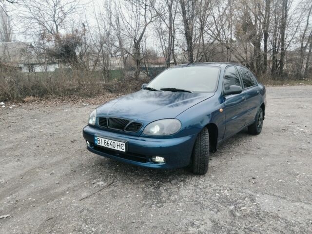 Синий Дэу Сенс, объемом двигателя 1.3 л и пробегом 270 тыс. км за 1650 $, фото 1 на Automoto.ua