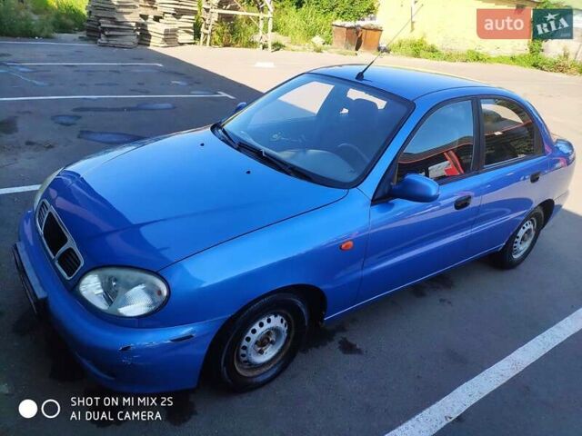 Синий Дэу Сенс, объемом двигателя 1.3 л и пробегом 180 тыс. км за 1800 $, фото 1 на Automoto.ua