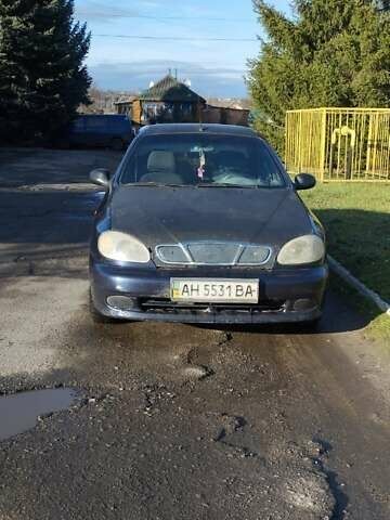 Синий Дэу Сенс, объемом двигателя 1.3 л и пробегом 281 тыс. км за 1400 $, фото 1 на Automoto.ua