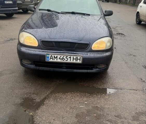 Синій Деу Сенс, об'ємом двигуна 1.5 л та пробігом 205 тис. км за 2000 $, фото 1 на Automoto.ua