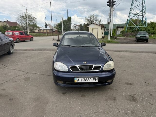 Синий Дэу Сенс, объемом двигателя 0 л и пробегом 130 тыс. км за 982 $, фото 1 на Automoto.ua