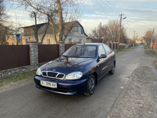 Синій Деу Сенс, об'ємом двигуна 1.3 л та пробігом 86 тис. км за 2200 $, фото 1 на Automoto.ua