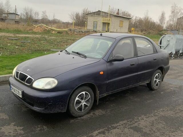 Синий Дэу Сенс, объемом двигателя 1.3 л и пробегом 1 тыс. км за 1400 $, фото 1 на Automoto.ua