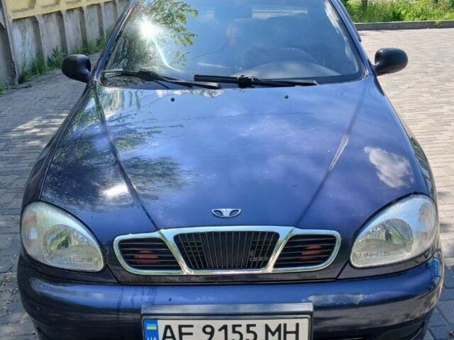 Синий Дэу Сенс, объемом двигателя 1.3 л и пробегом 166 тыс. км за 1650 $, фото 1 на Automoto.ua