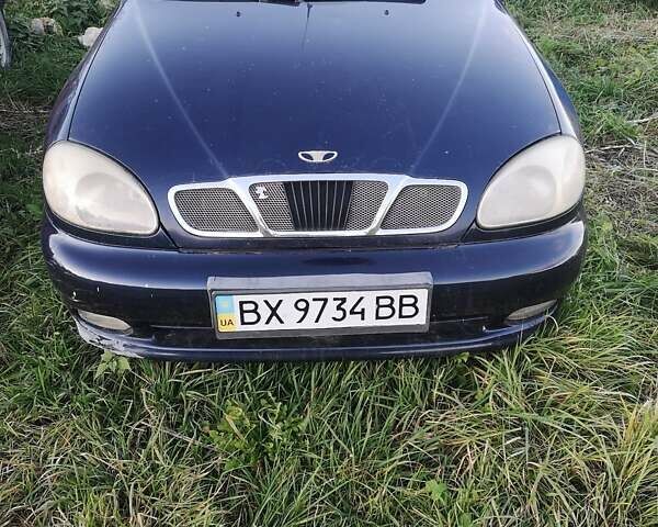 Синий Дэу Сенс, объемом двигателя 1.3 л и пробегом 246 тыс. км за 750 $, фото 1 на Automoto.ua