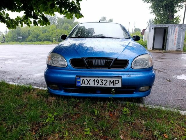 Синий Дэу Сенс, объемом двигателя 1.4 л и пробегом 137 тыс. км за 2200 $, фото 1 на Automoto.ua