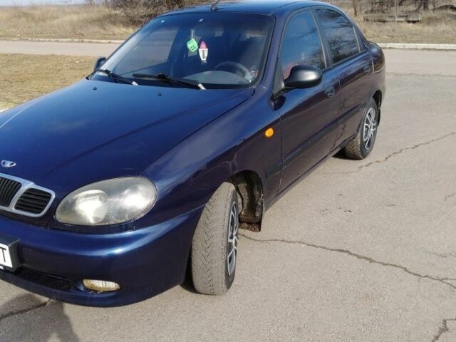 Синий Дэу Сенс, объемом двигателя 1 л и пробегом 190 тыс. км за 1200 $, фото 1 на Automoto.ua