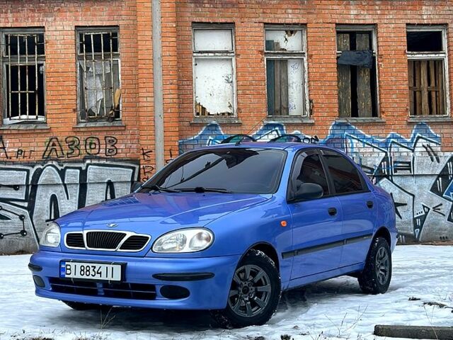 Синій Деу Сенс, об'ємом двигуна 1.3 л та пробігом 186 тис. км за 1999 $, фото 1 на Automoto.ua