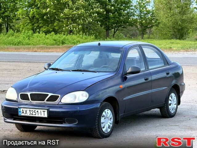Синий Дэу Сенс, объемом двигателя 1.3 л и пробегом 170 тыс. км за 1450 $, фото 1 на Automoto.ua