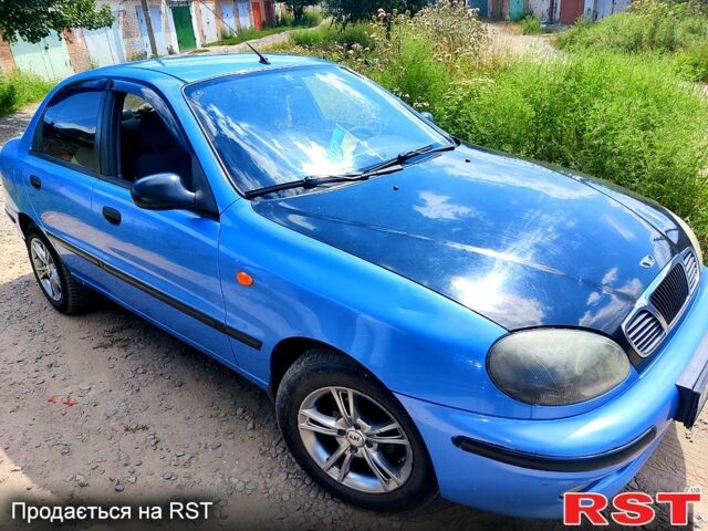 Синий Дэу Сенс, объемом двигателя 1.3 л и пробегом 199 тыс. км за 2000 $, фото 1 на Automoto.ua