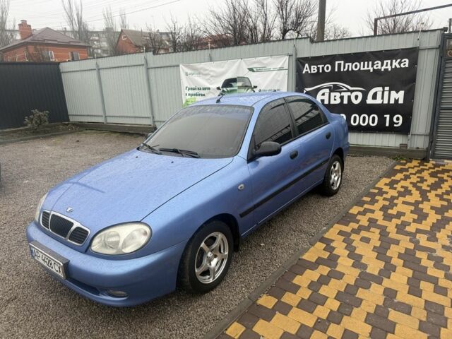 Синий Дэу Сенс, объемом двигателя 2 л и пробегом 190 тыс. км за 3350 $, фото 1 на Automoto.ua