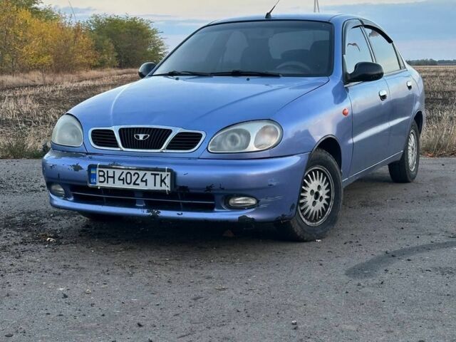 Синий Дэу Сенс, объемом двигателя 1.4 л и пробегом 250 тыс. км за 2000 $, фото 1 на Automoto.ua