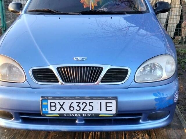 Синий Дэу Сенс, объемом двигателя 1.4 л и пробегом 157 тыс. км за 2000 $, фото 1 на Automoto.ua