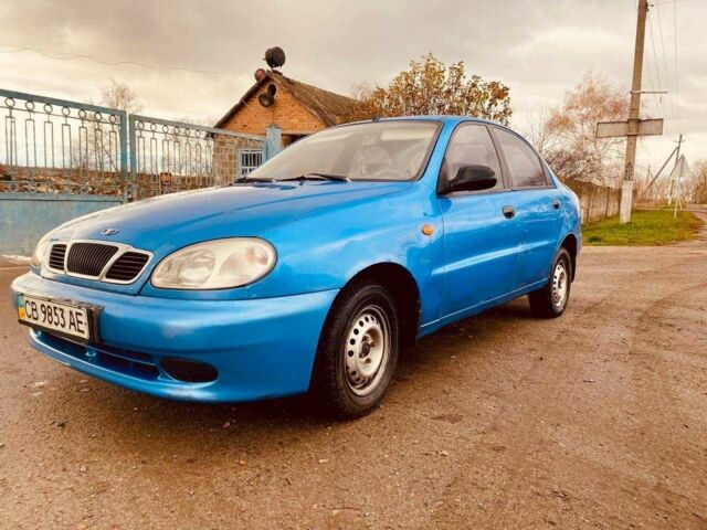 Синий Дэу Сенс, объемом двигателя 1.3 л и пробегом 3 тыс. км за 1299 $, фото 1 на Automoto.ua