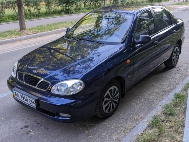 Синий Дэу Сенс, объемом двигателя 1.5 л и пробегом 40 тыс. км за 3500 $, фото 1 на Automoto.ua
