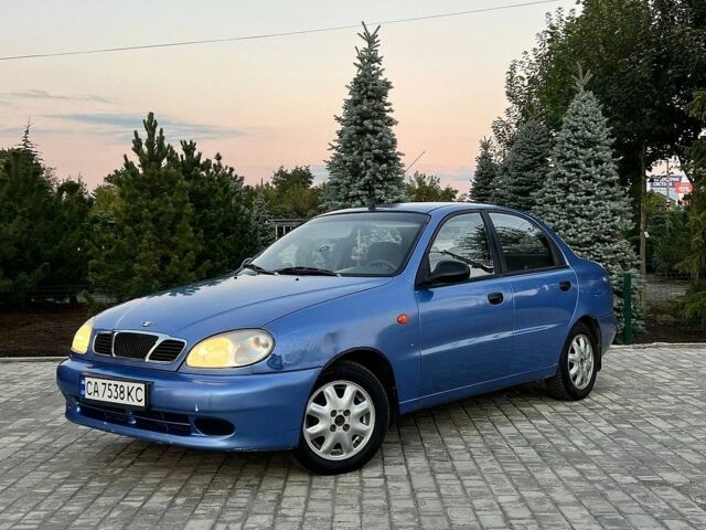 Синий Дэу Сенс, объемом двигателя 1.3 л и пробегом 158 тыс. км за 1100 $, фото 1 на Automoto.ua