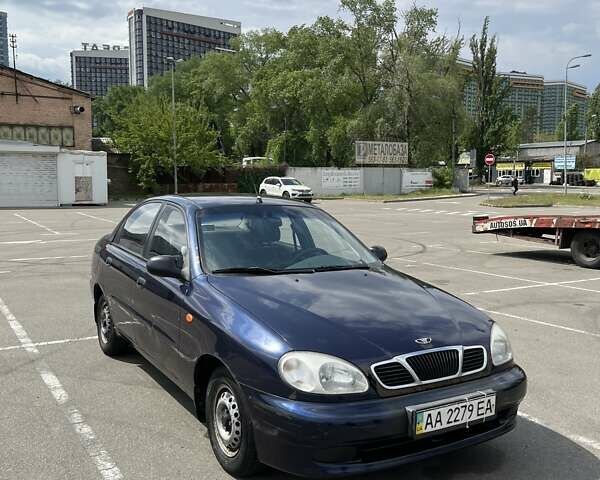 Синий Дэу Сенс, объемом двигателя 1.3 л и пробегом 100 тыс. км за 1500 $, фото 1 на Automoto.ua