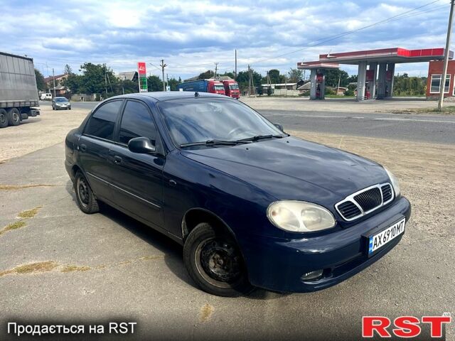 Синий Дэу Сенс, объемом двигателя 1.3 л и пробегом 350 тыс. км за 1800 $, фото 1 на Automoto.ua