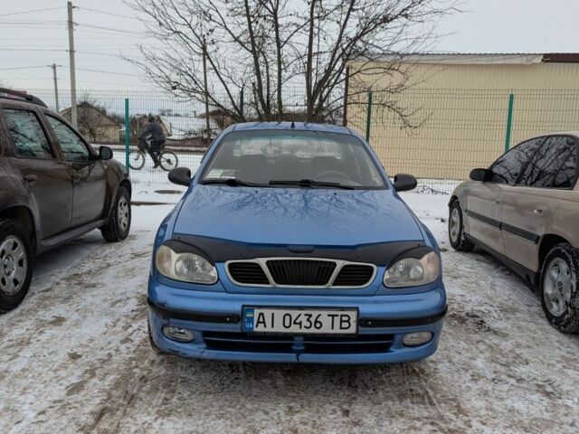 Синий Дэу Сенс, объемом двигателя 1.5 л и пробегом 150 тыс. км за 2400 $, фото 1 на Automoto.ua