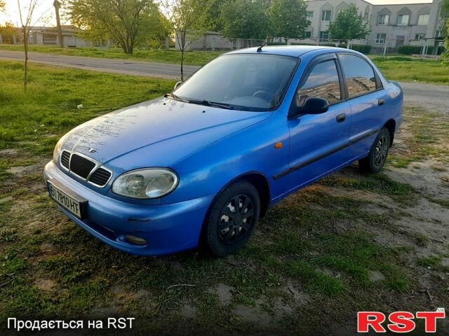 Синий Дэу Сенс, объемом двигателя 1.3 л и пробегом 211 тыс. км за 1750 $, фото 1 на Automoto.ua