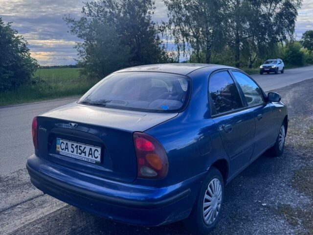 Синий Дэу Сенс, объемом двигателя 2 л и пробегом 300 тыс. км за 999 $, фото 1 на Automoto.ua