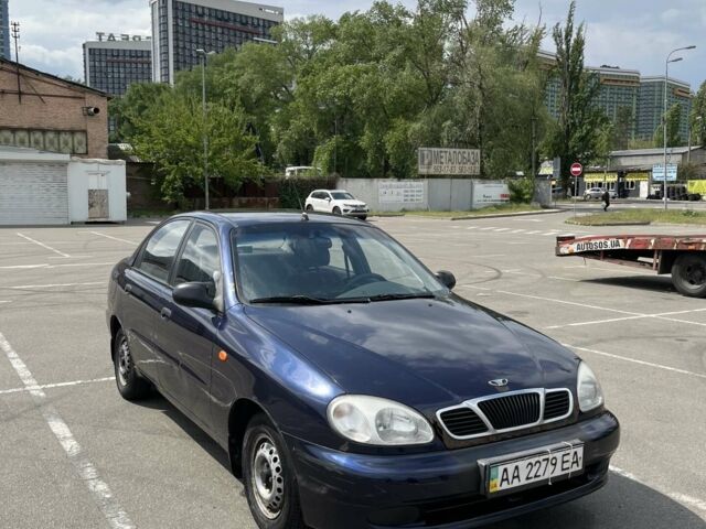 Синий Дэу Сенс, объемом двигателя 1.3 л и пробегом 100 тыс. км за 1300 $, фото 1 на Automoto.ua