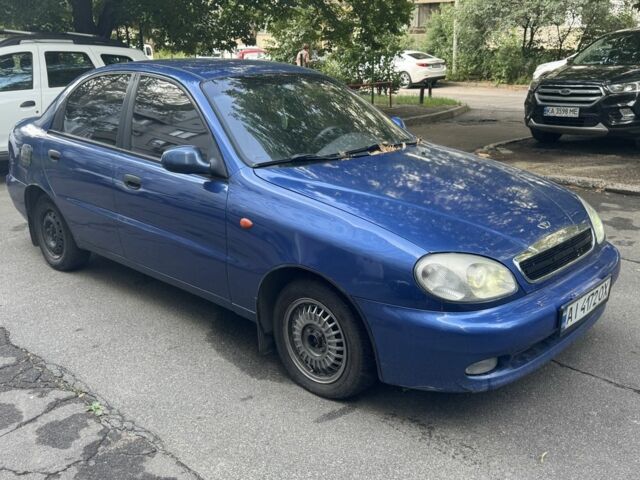 Синий Дэу Сенс, объемом двигателя 1.5 л и пробегом 350 тыс. км за 1500 $, фото 1 на Automoto.ua