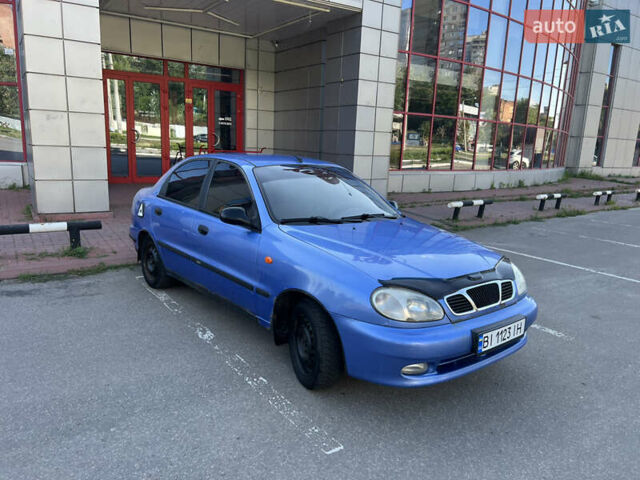 Синий Дэу Сенс, объемом двигателя 1.3 л и пробегом 285 тыс. км за 1400 $, фото 1 на Automoto.ua