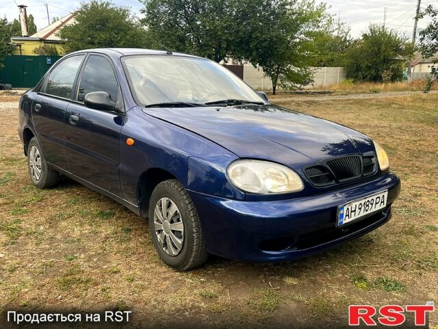 Синій Деу Сенс, об'ємом двигуна 1.3 л та пробігом 155 тис. км за 2000 $, фото 1 на Automoto.ua