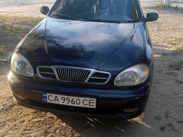 Синий Дэу Сенс, объемом двигателя 1.3 л и пробегом 231 тыс. км за 1150 $, фото 1 на Automoto.ua