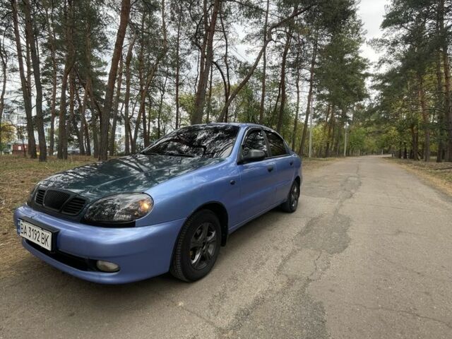 Синий Дэу Сенс, объемом двигателя 1.3 л и пробегом 165 тыс. км за 2100 $, фото 1 на Automoto.ua