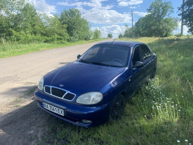 Синий Дэу Сенс, объемом двигателя 1.3 л и пробегом 200 тыс. км за 1250 $, фото 1 на Automoto.ua