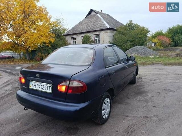 Синий Дэу Сенс, объемом двигателя 1.3 л и пробегом 155 тыс. км за 1550 $, фото 1 на Automoto.ua