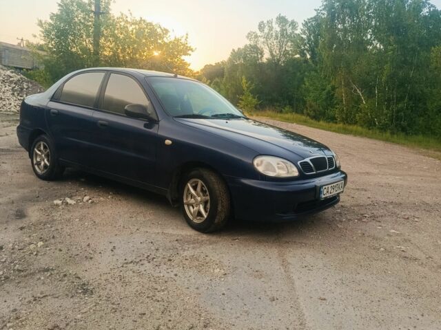Синий Дэу Сенс, объемом двигателя 1.5 л и пробегом 163 тыс. км за 2200 $, фото 1 на Automoto.ua