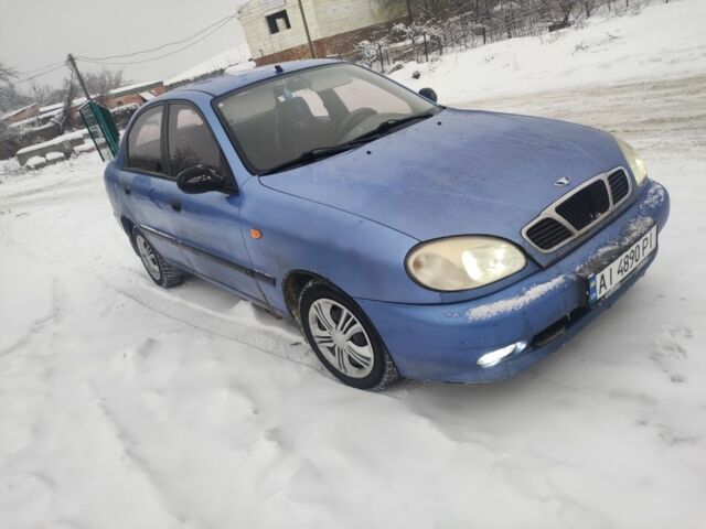 Синий Дэу Сенс, объемом двигателя 5 л и пробегом 200 тыс. км за 1700 $, фото 1 на Automoto.ua