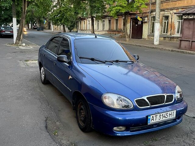 Синий Дэу Сенс, объемом двигателя 1.3 л и пробегом 202 тыс. км за 1600 $, фото 1 на Automoto.ua