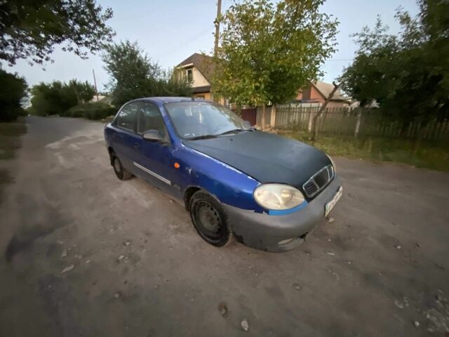 Синий Дэу Сенс, объемом двигателя 1.7 л и пробегом 1 тыс. км за 725 $, фото 1 на Automoto.ua
