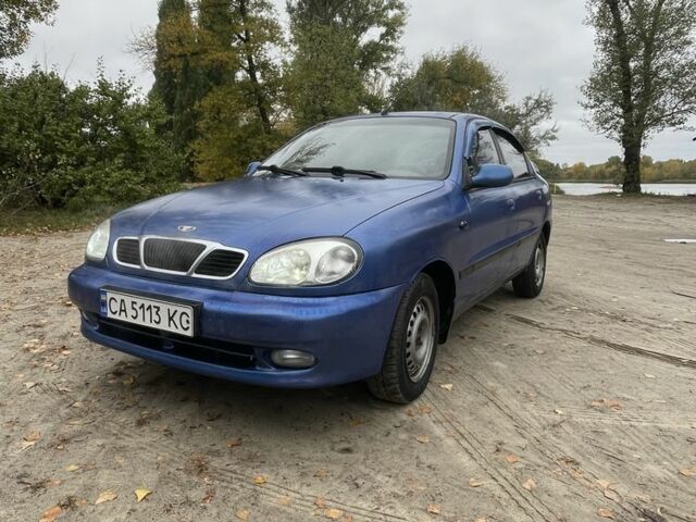 Синий Дэу Сенс, объемом двигателя 1.4 л и пробегом 200 тыс. км за 1452 $, фото 1 на Automoto.ua