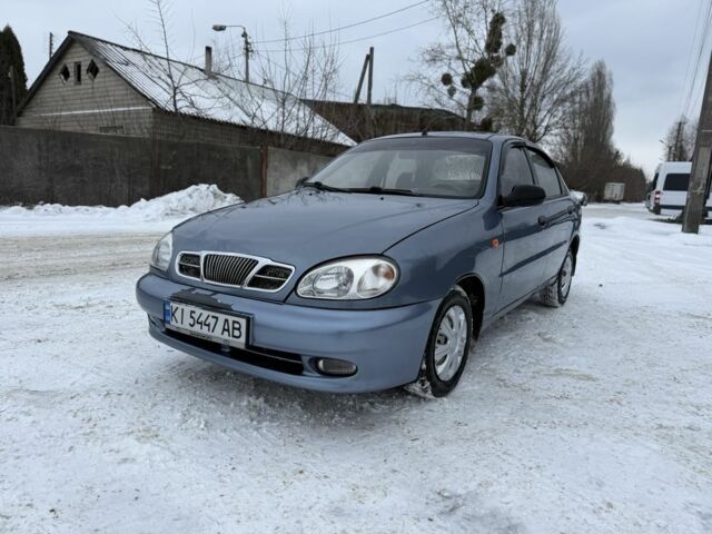 Синий Дэу Сенс, объемом двигателя 1.4 л и пробегом 300 тыс. км за 1600 $, фото 1 на Automoto.ua