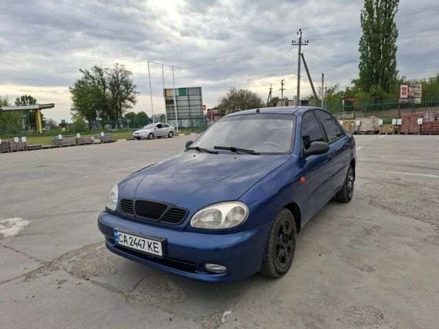 Синий Дэу Сенс, объемом двигателя 1.5 л и пробегом 85 тыс. км за 1900 $, фото 1 на Automoto.ua