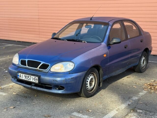 Синий Дэу Сенс, объемом двигателя 1.5 л и пробегом 347 тыс. км за 1100 $, фото 1 на Automoto.ua