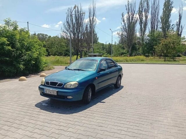 Синий Дэу Сенс, объемом двигателя 1.6 л и пробегом 2 тыс. км за 2000 $, фото 1 на Automoto.ua