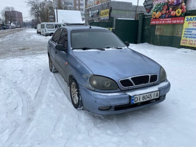 Синий Дэу Сенс, объемом двигателя 1.5 л и пробегом 200 тыс. км за 1000 $, фото 1 на Automoto.ua