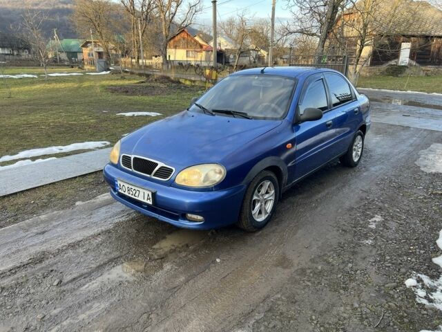 Синий Дэу Сенс, объемом двигателя 1.6 л и пробегом 200 тыс. км за 1000 $, фото 1 на Automoto.ua