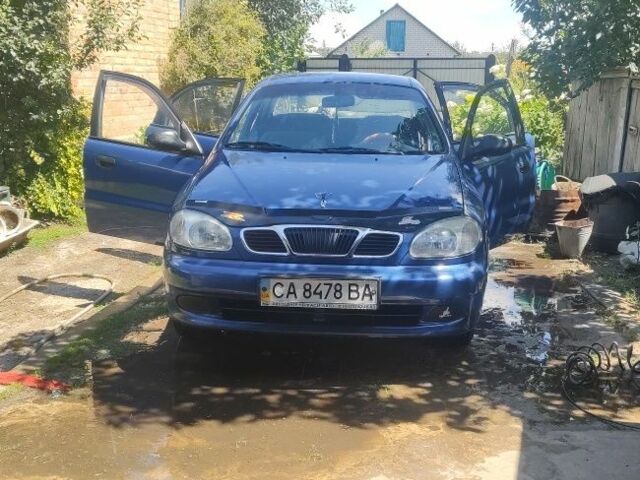 Синий Дэу Сенс, объемом двигателя 1.5 л и пробегом 98 тыс. км за 3500 $, фото 1 на Automoto.ua