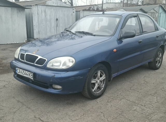 Синій Деу Сенс, об'ємом двигуна 1.5 л та пробігом 220 тис. км за 1800 $, фото 1 на Automoto.ua